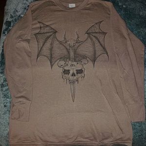 Brown Long-sleeve shirt